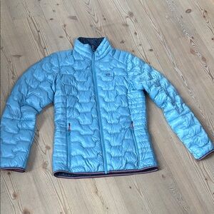 Women's Light Blue Puffer Jacket
